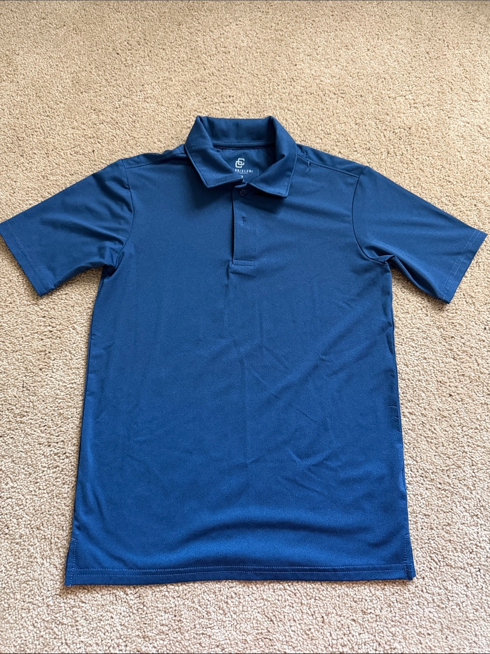 Boy’s Navy Blue Polo Shirt Size 10/12
